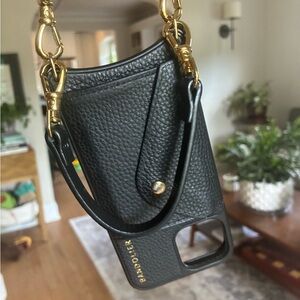 Bandolier iPhone 12 Hailey Case with Cross-Body and Wristlet Straps